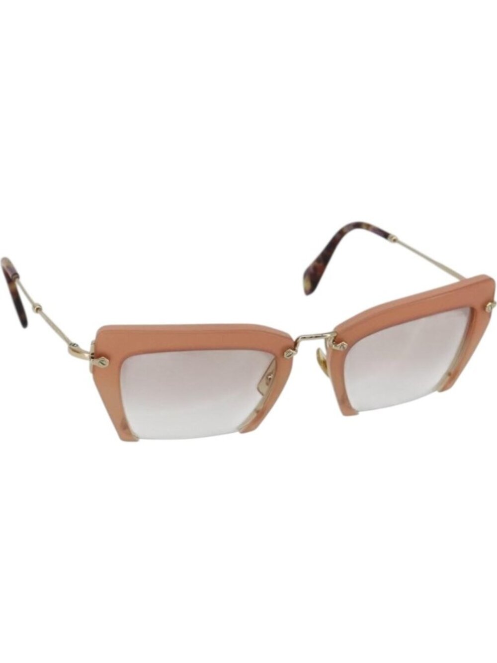 Miu Miu Sunglasses metal Gold
